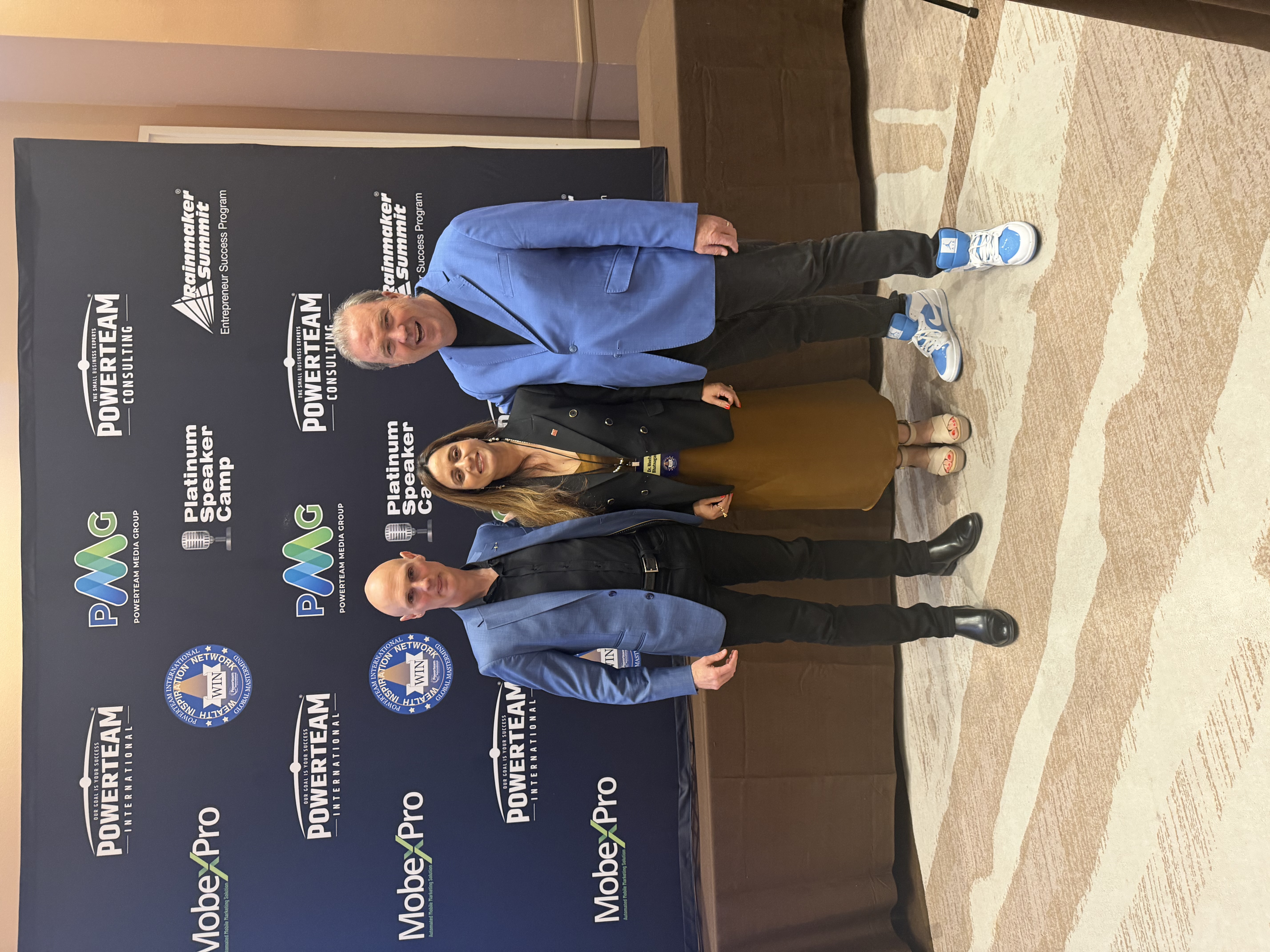 Dr. Meetu Bhatnagar with Greg Woods, Founder & CEO of Cirrus Aviation