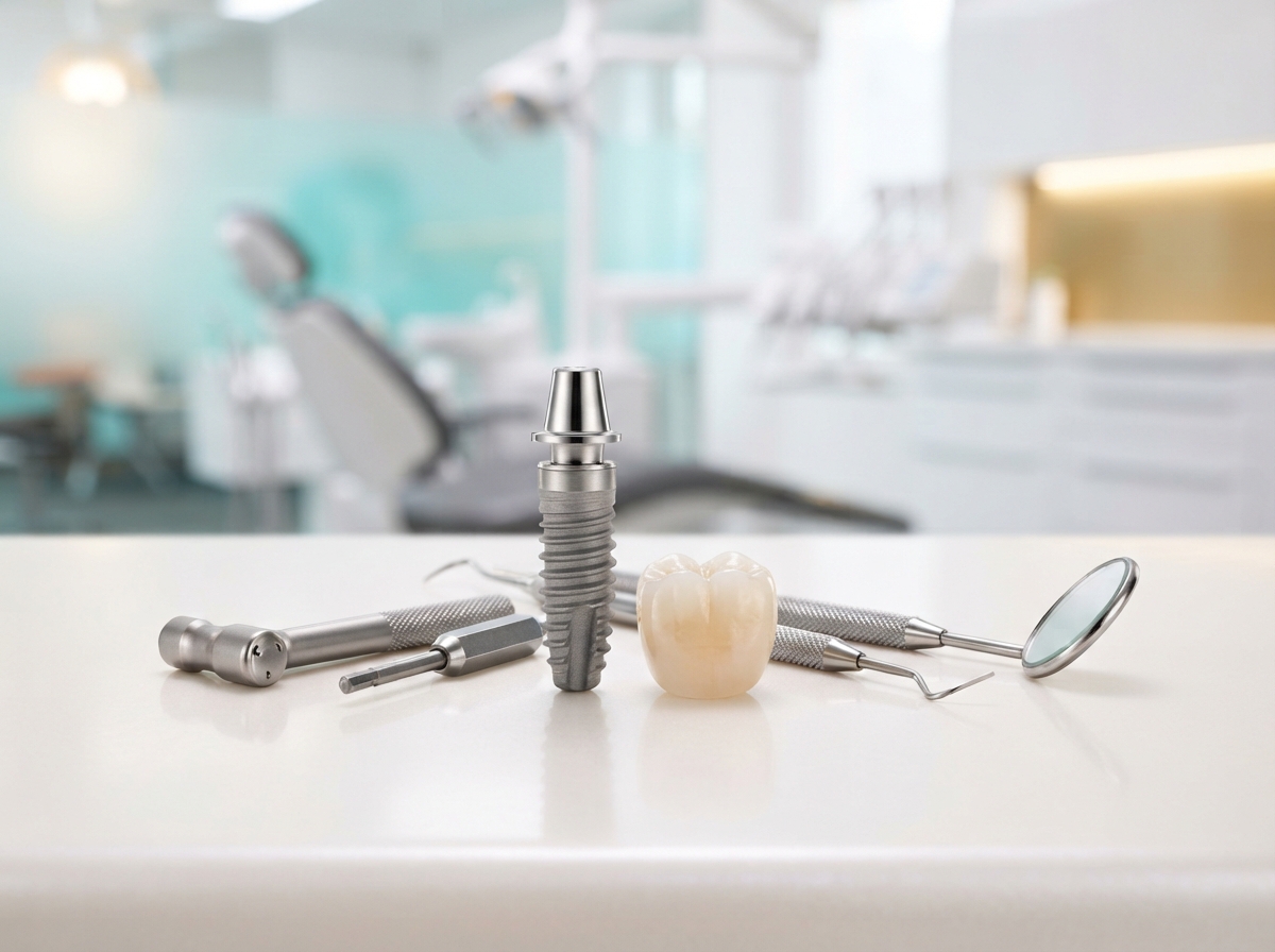 Profesional de recepción gestionando consultas en una clínica dental moderna con asistencia digital de Valtiar.