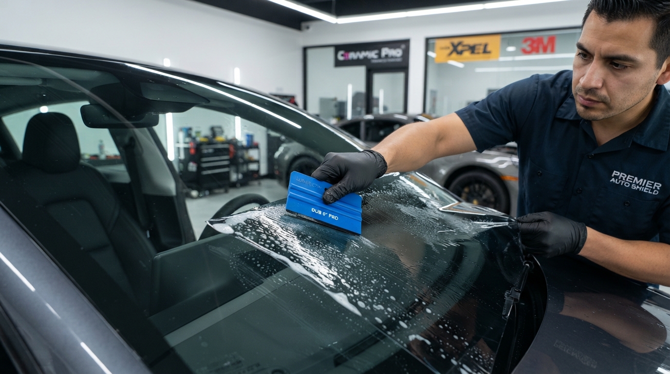 Full Windshield Ceramic Film — Tinted by TK Bloomington IL