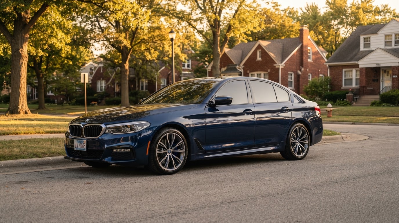 Professional car window tinting in Bloomington IL