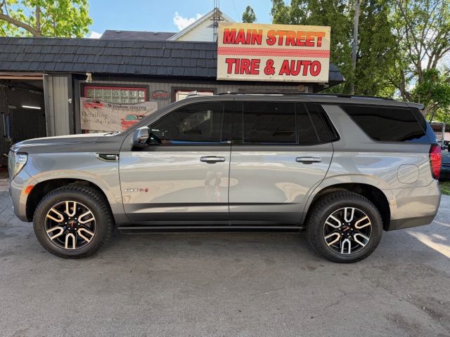 Silver GMC SUV — Full Privacy Tint