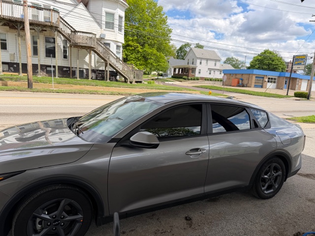 Gray Sedan — Front & Rear Ceramic Tint