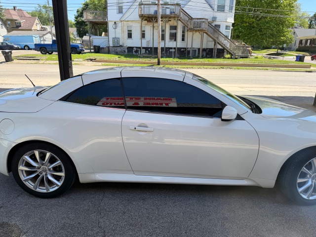 After professional ceramic window tint by Tinted by TK in Bloomington, IL