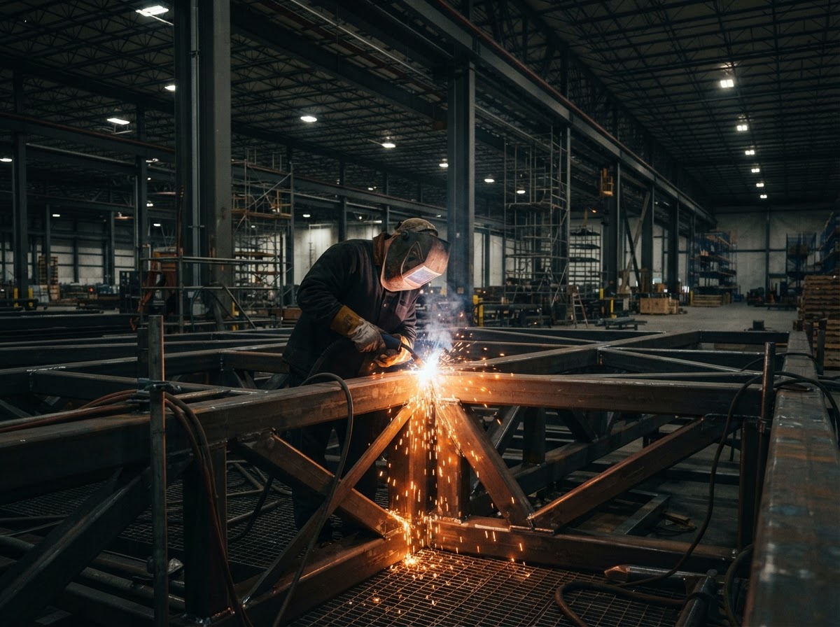 Industrial welding project serving Davie, FL