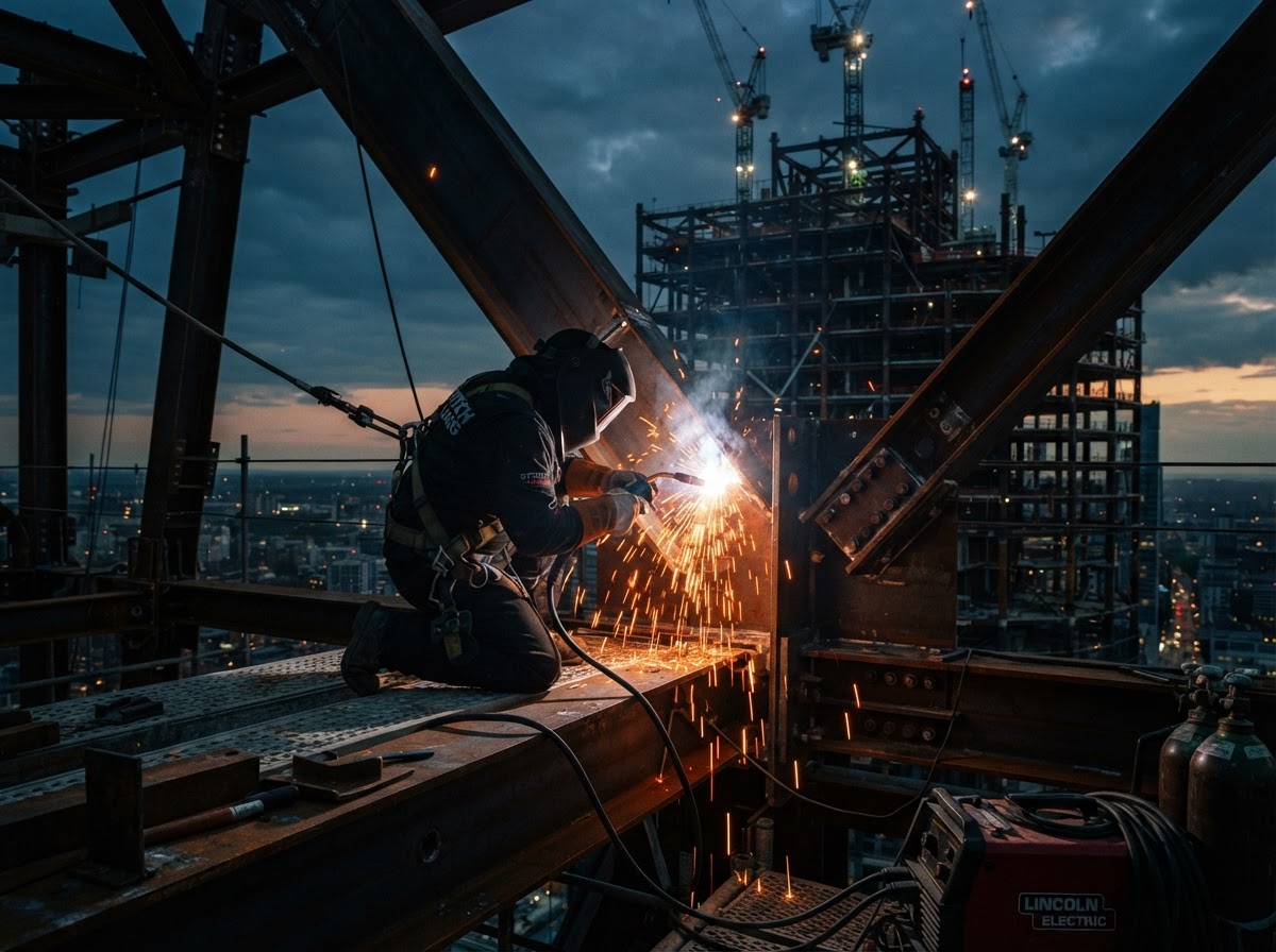 Structural steel welding project serving Pompano Beach, FL