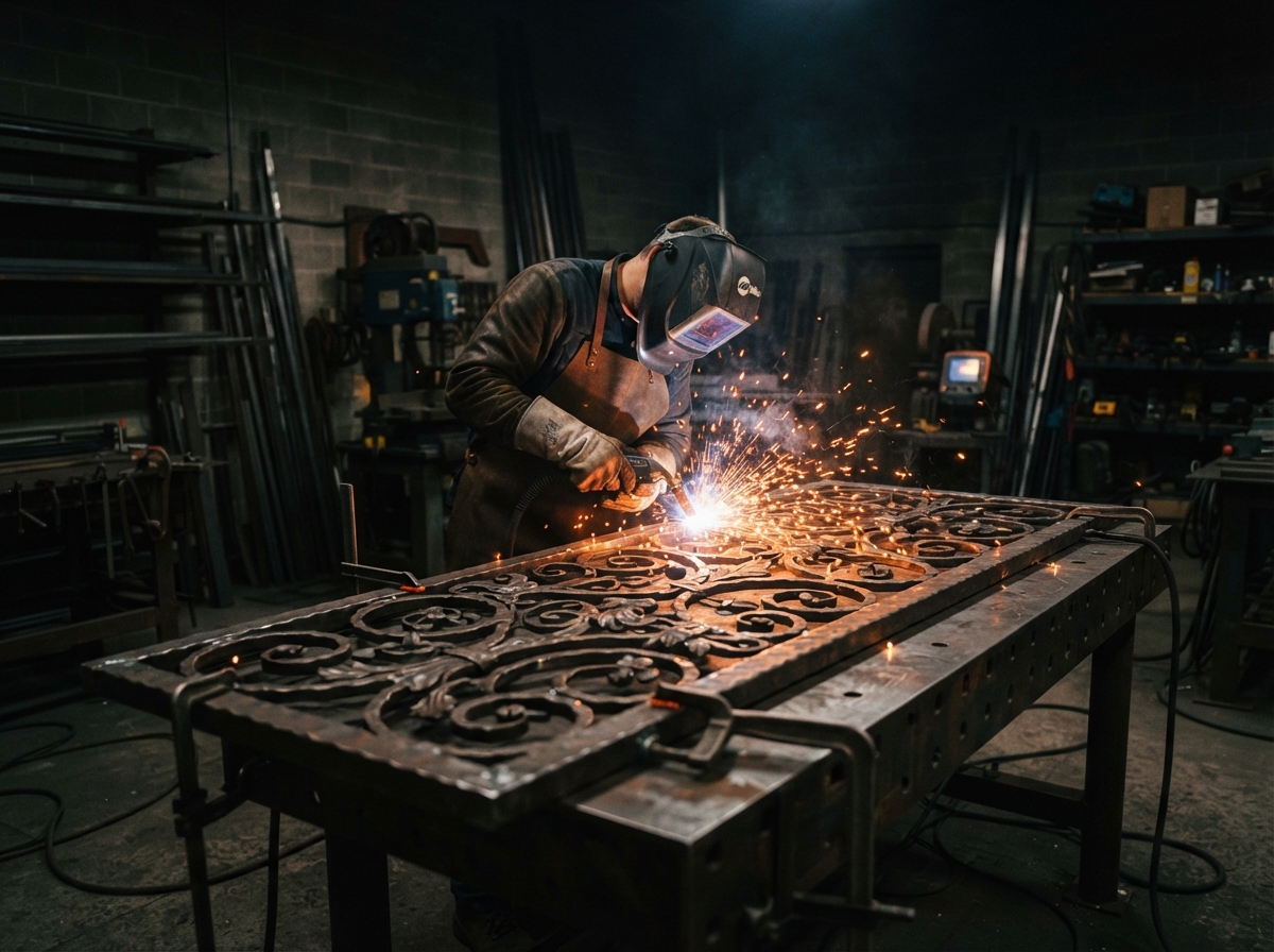Custom metal gate fabrication serving Weston, FL