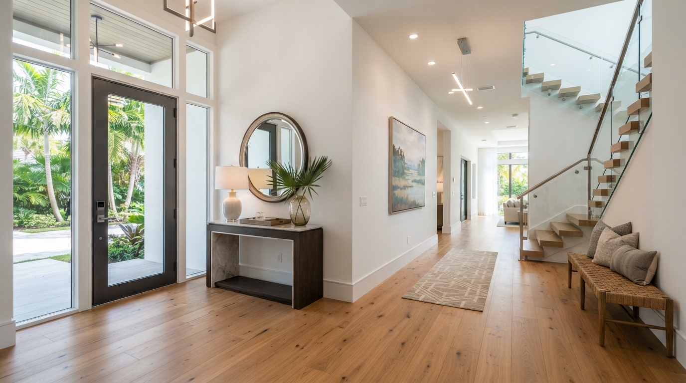 Floor Preparation & Finishing — residential flooring installation by Genesis Flooring & Renovations