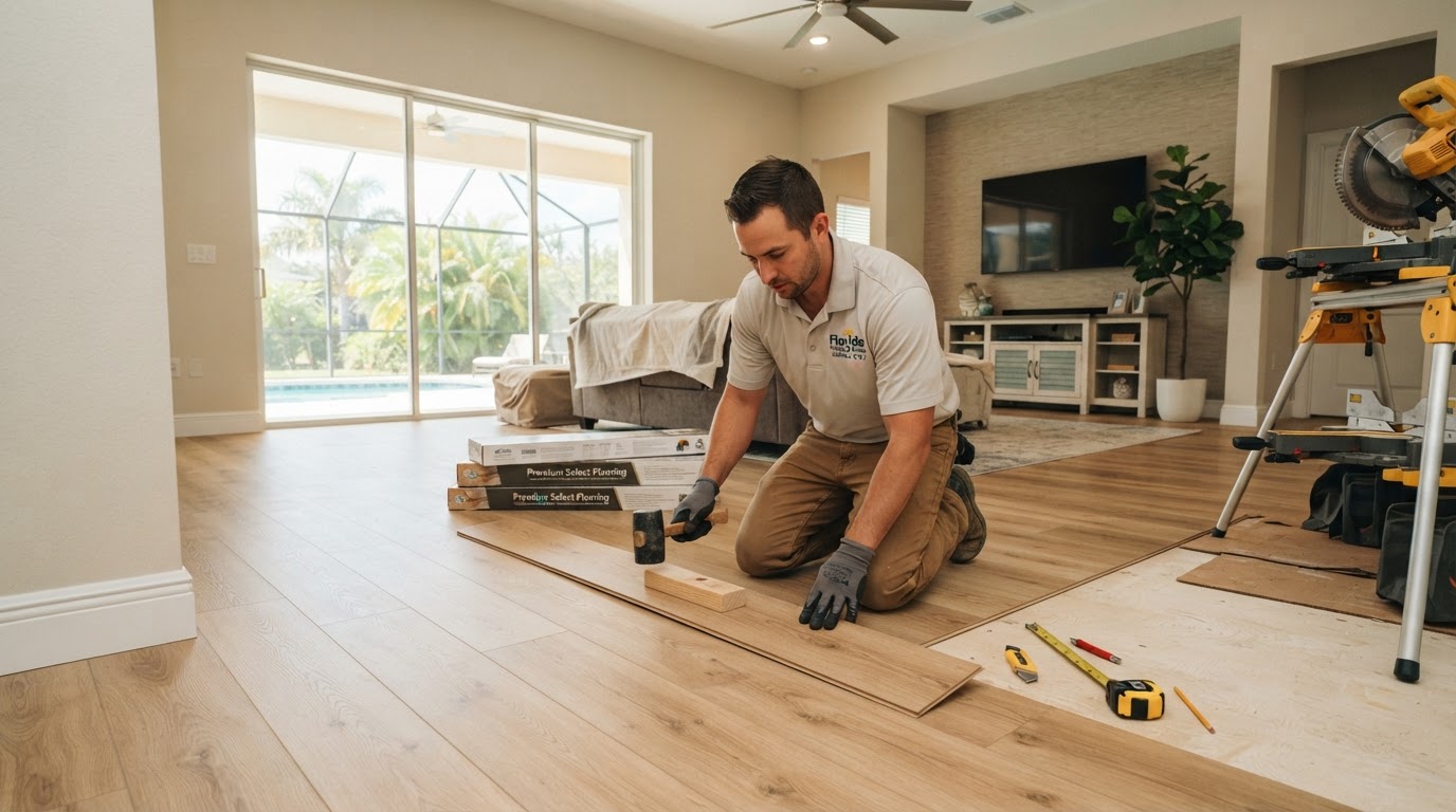 Hardwood flooring installation in Haines City FL — Genesis Flooring & Renovations