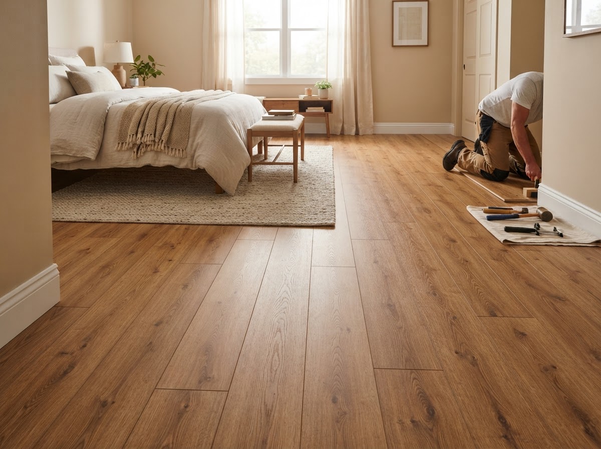 Laminate Flooring Installation in Lakeland, FL — professional flooring installation by Genesis Flooring & Renovations