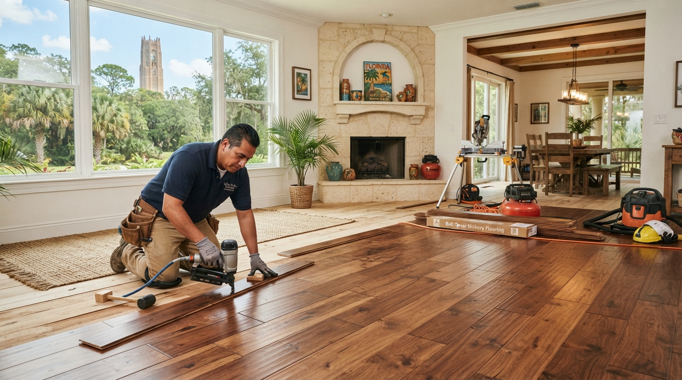 Laminate flooring installation in Lake Wales FL — Genesis Flooring & Renovations