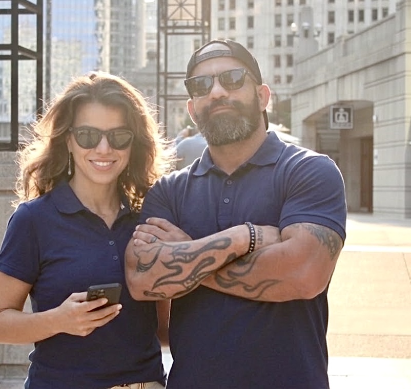 Thais and Bruce Carvalho, family-owned flooring contractors in Lakeland FL — owners of Genesis Flooring & Renovations