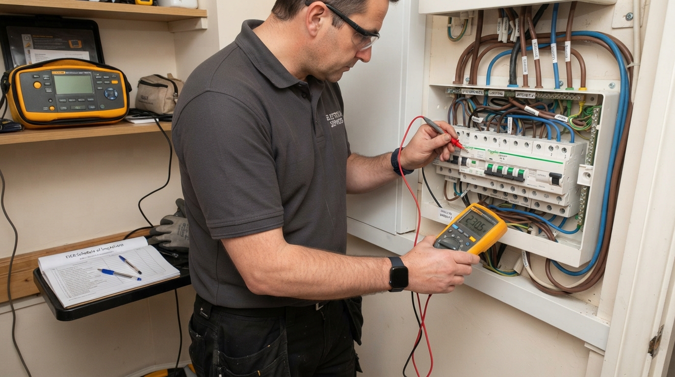 EICR Testing & Certification - AZ Electrical Services