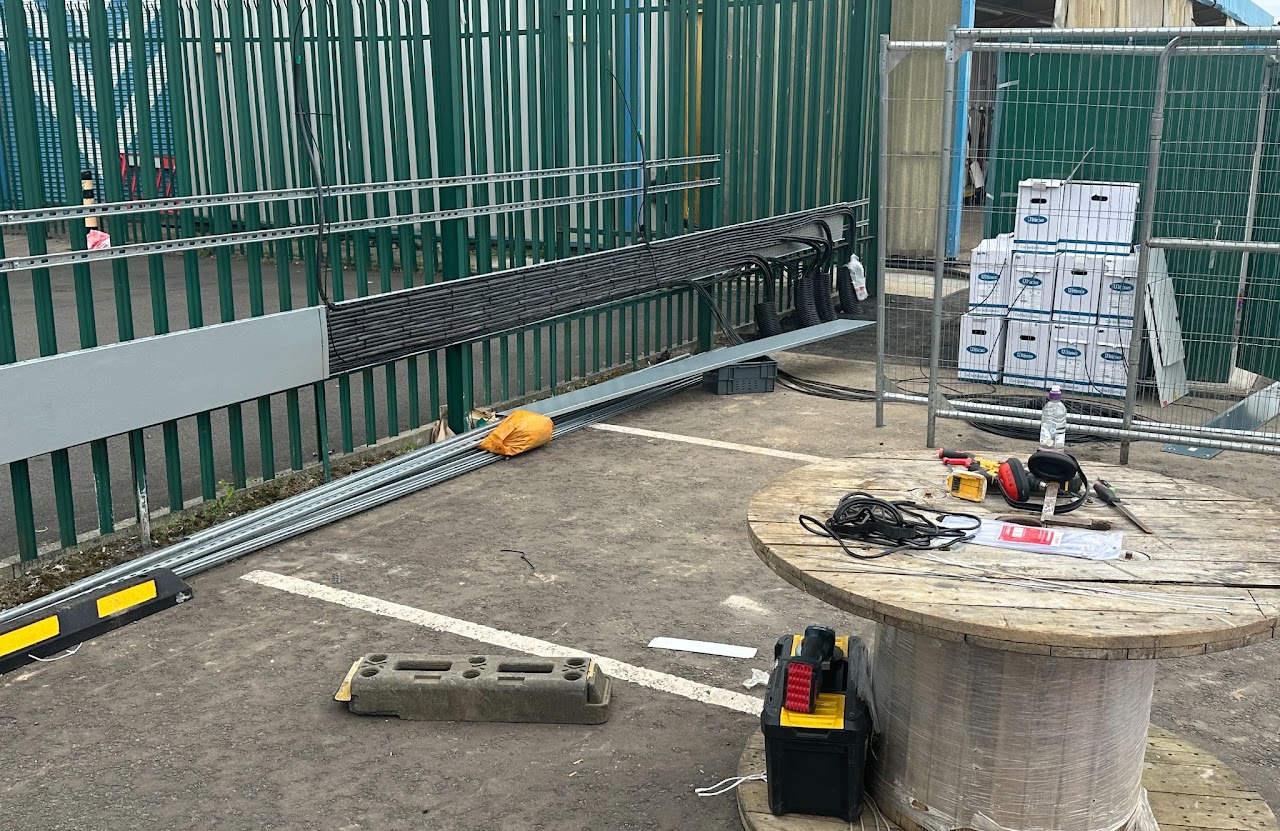 Commercial SWA armoured cabling installation for industrial unit by AZ Electrical Services