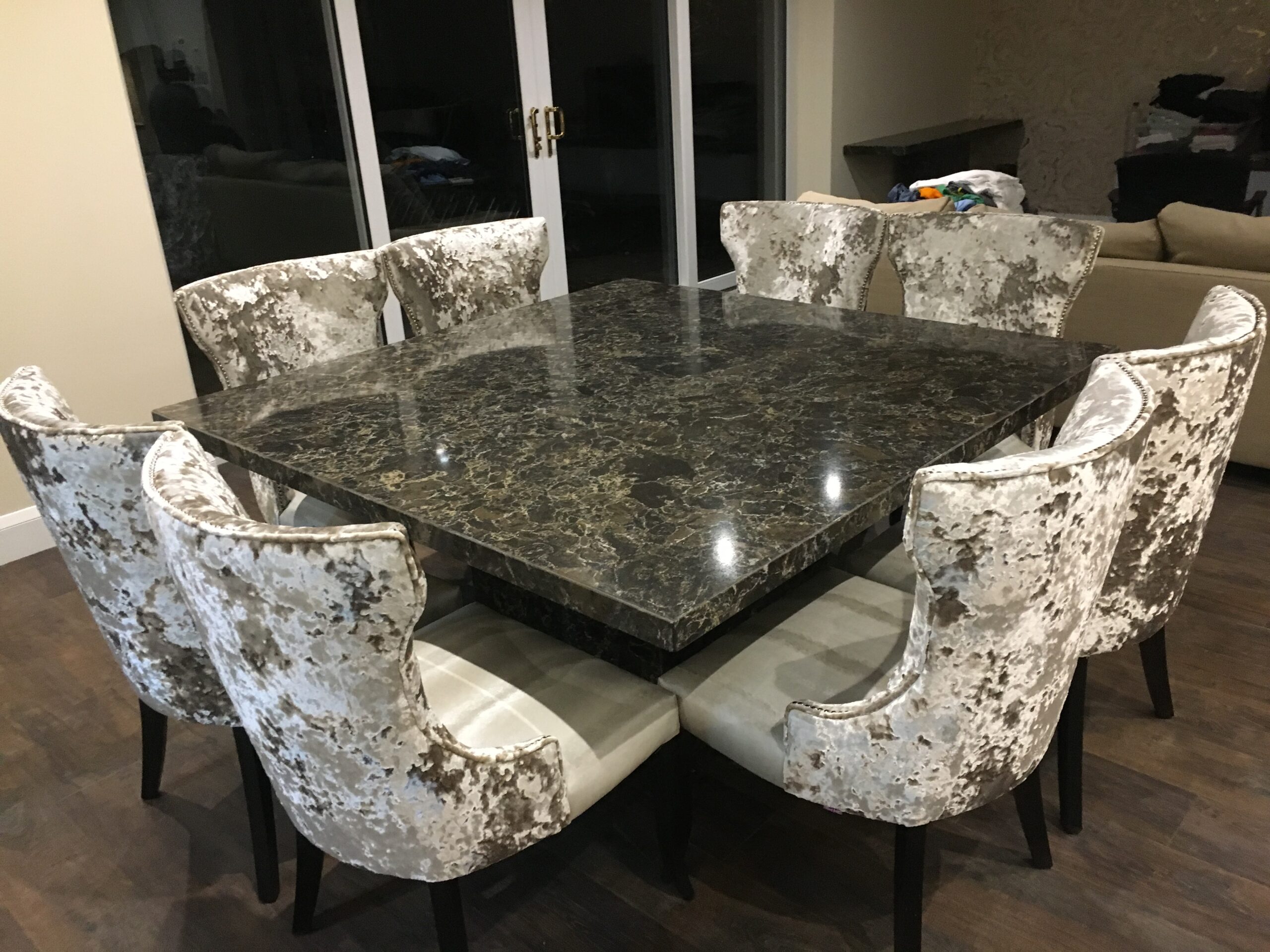 Custom Stone Dining Table 12