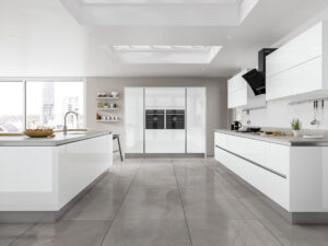 Moderna Gloss White Kitchen