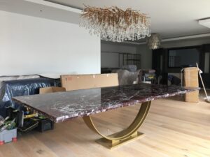 Custom Stone Dining Table 59