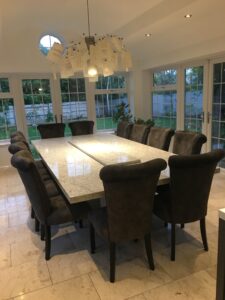 Custom Stone Dining Table 44