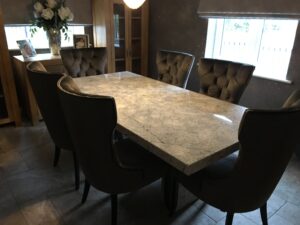 Custom Stone Dining Table 29