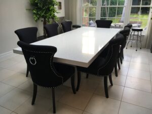 Custom Stone Dining Table 60