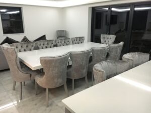 Custom Stone Dining Table 13