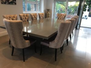 Custom Stone Dining Table 15