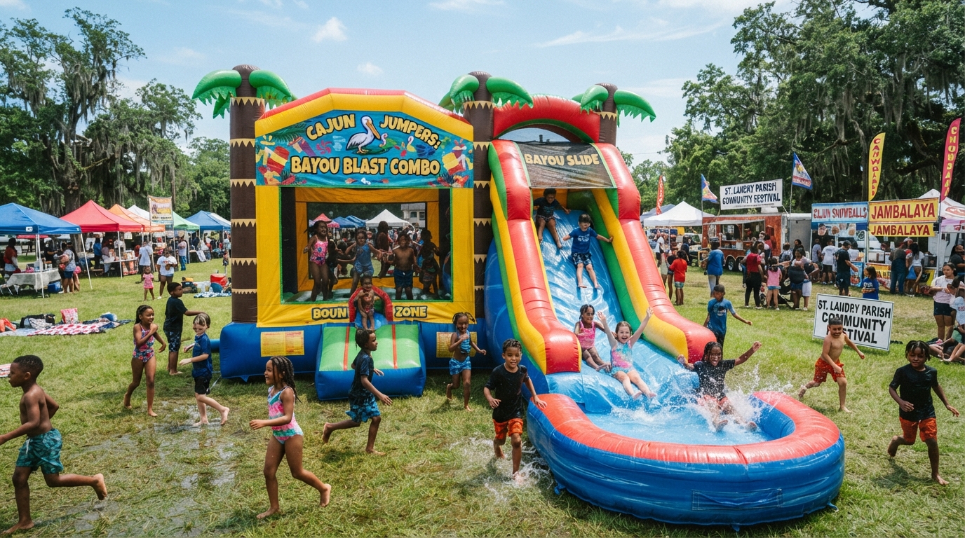 Combo Bounce & Slide Rentals