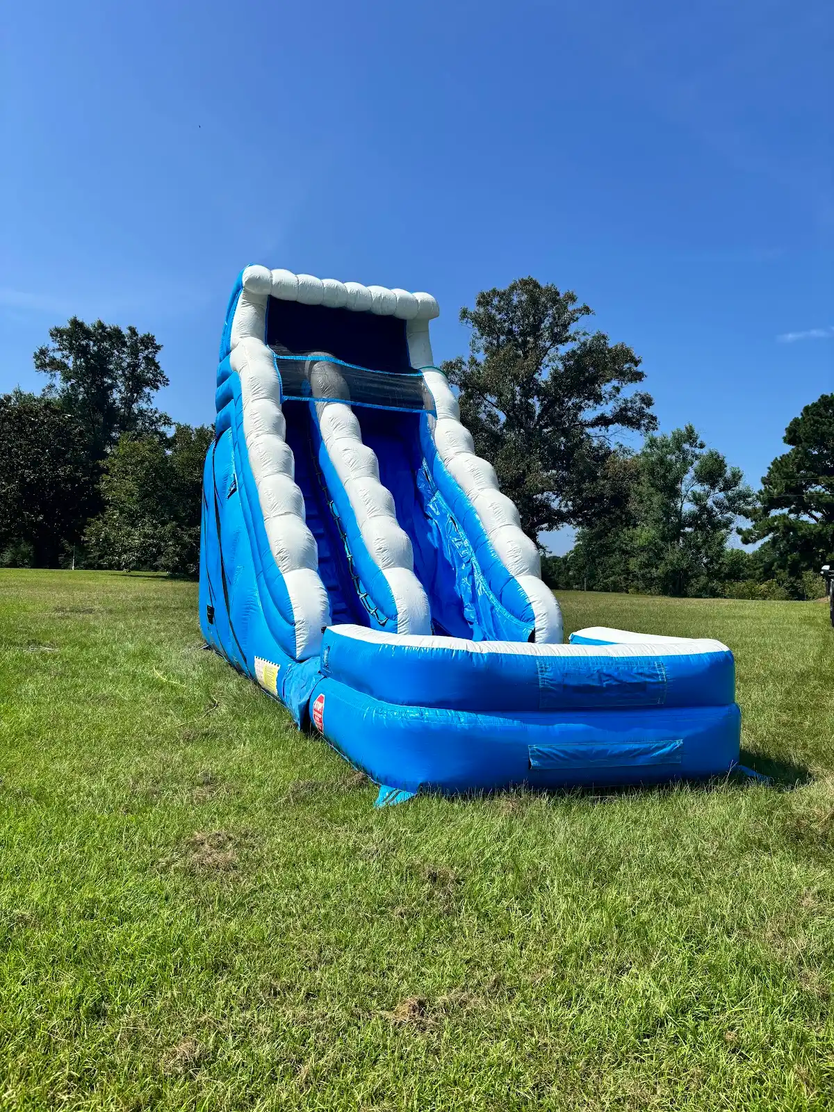 20ft Single Lane Blue Splash