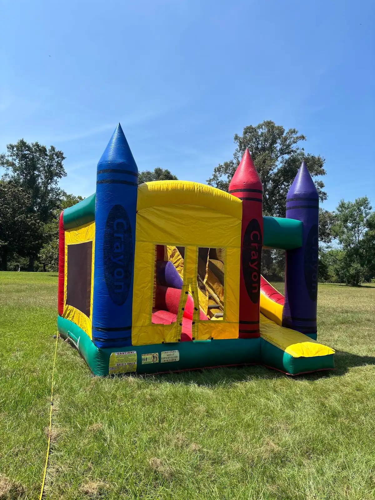 Crayon Combo Bounce House