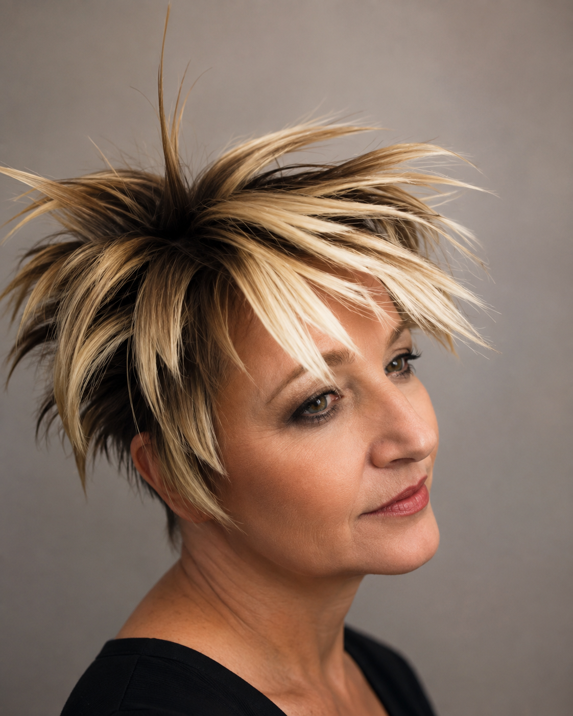 Textured Dimension — Piecey Blonde Cut