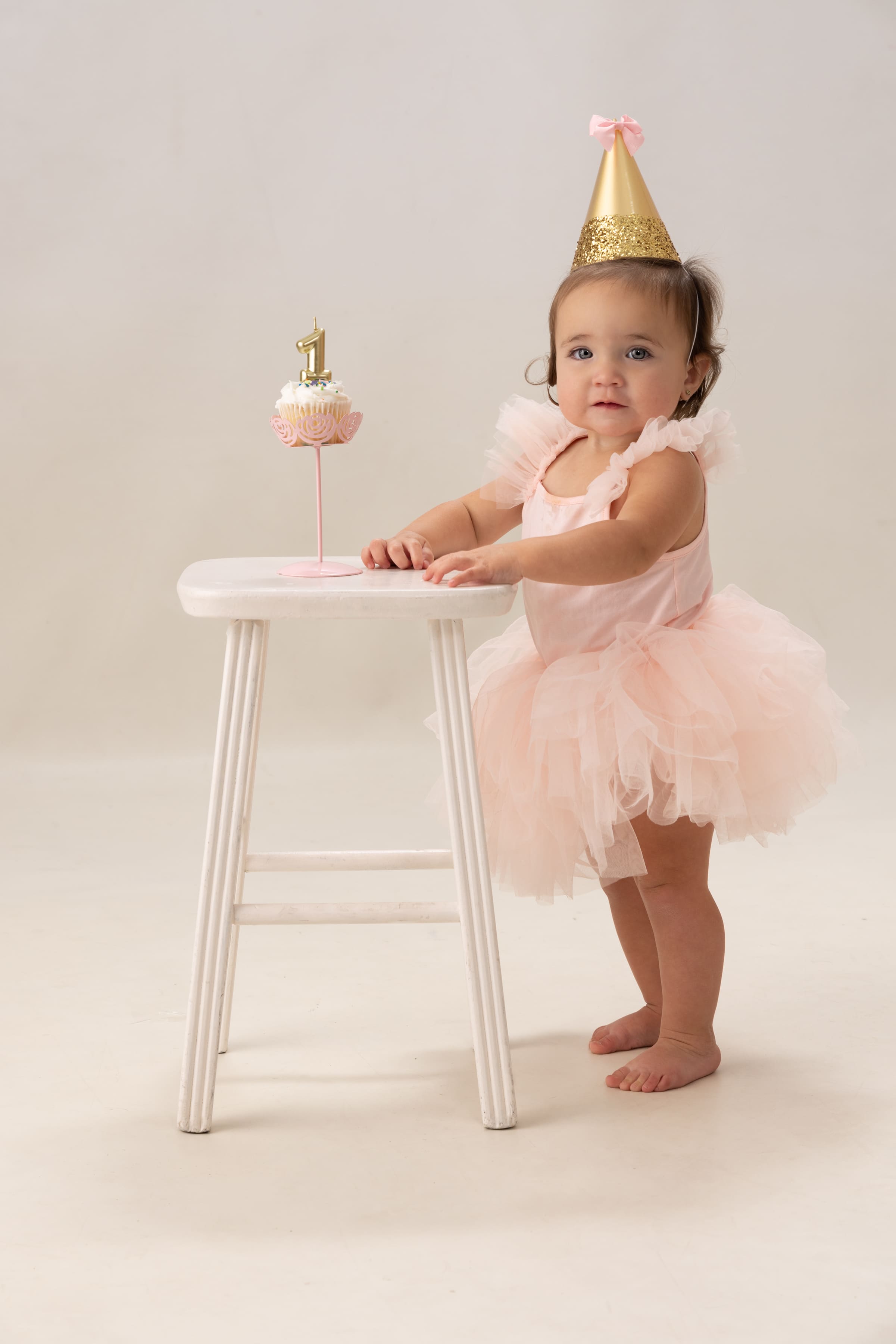 One year milestone portrait by Brooke Lazzarini