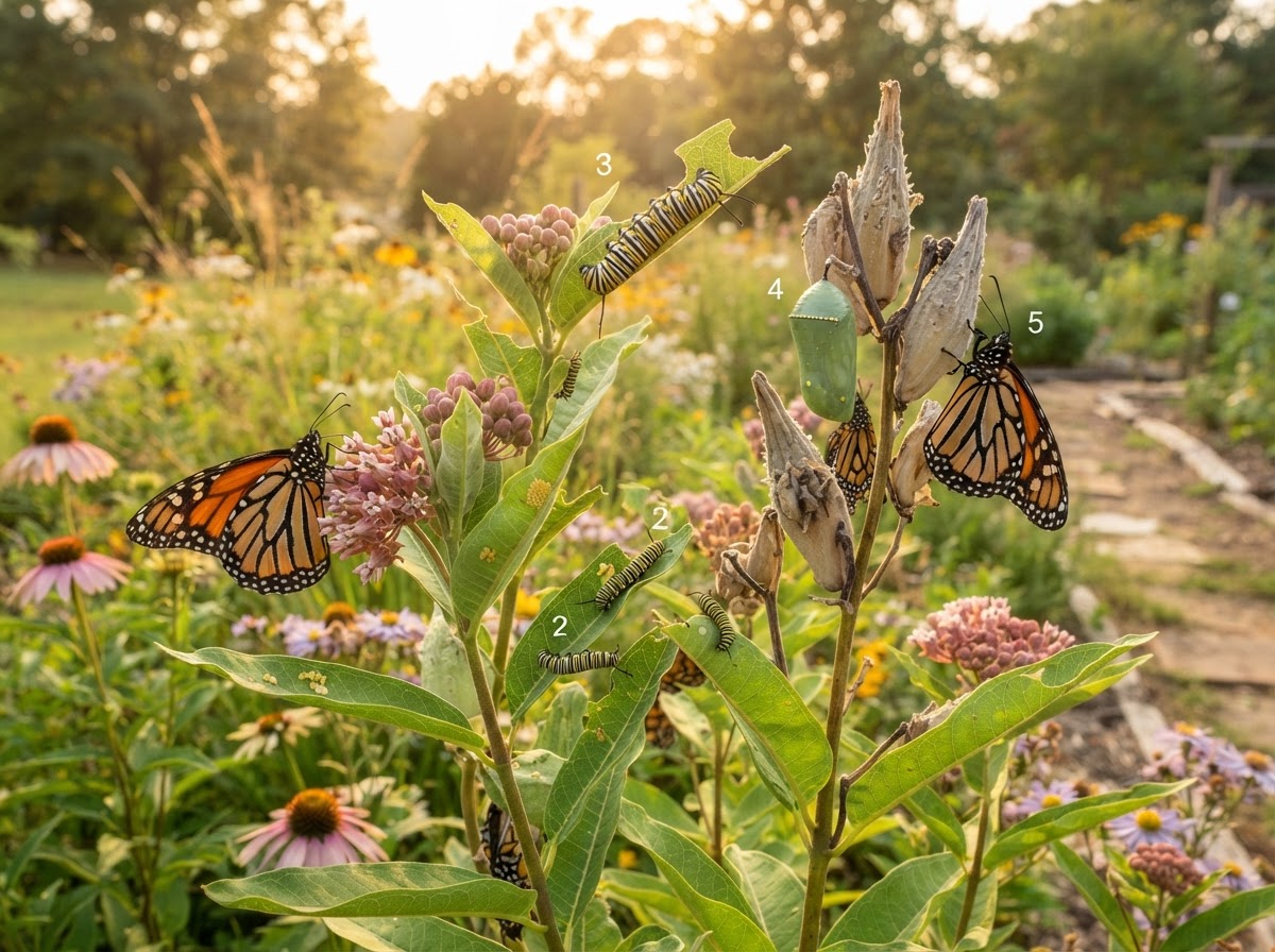 Certified Monarch Waystations: Helping the Migration in Northeast Georgia