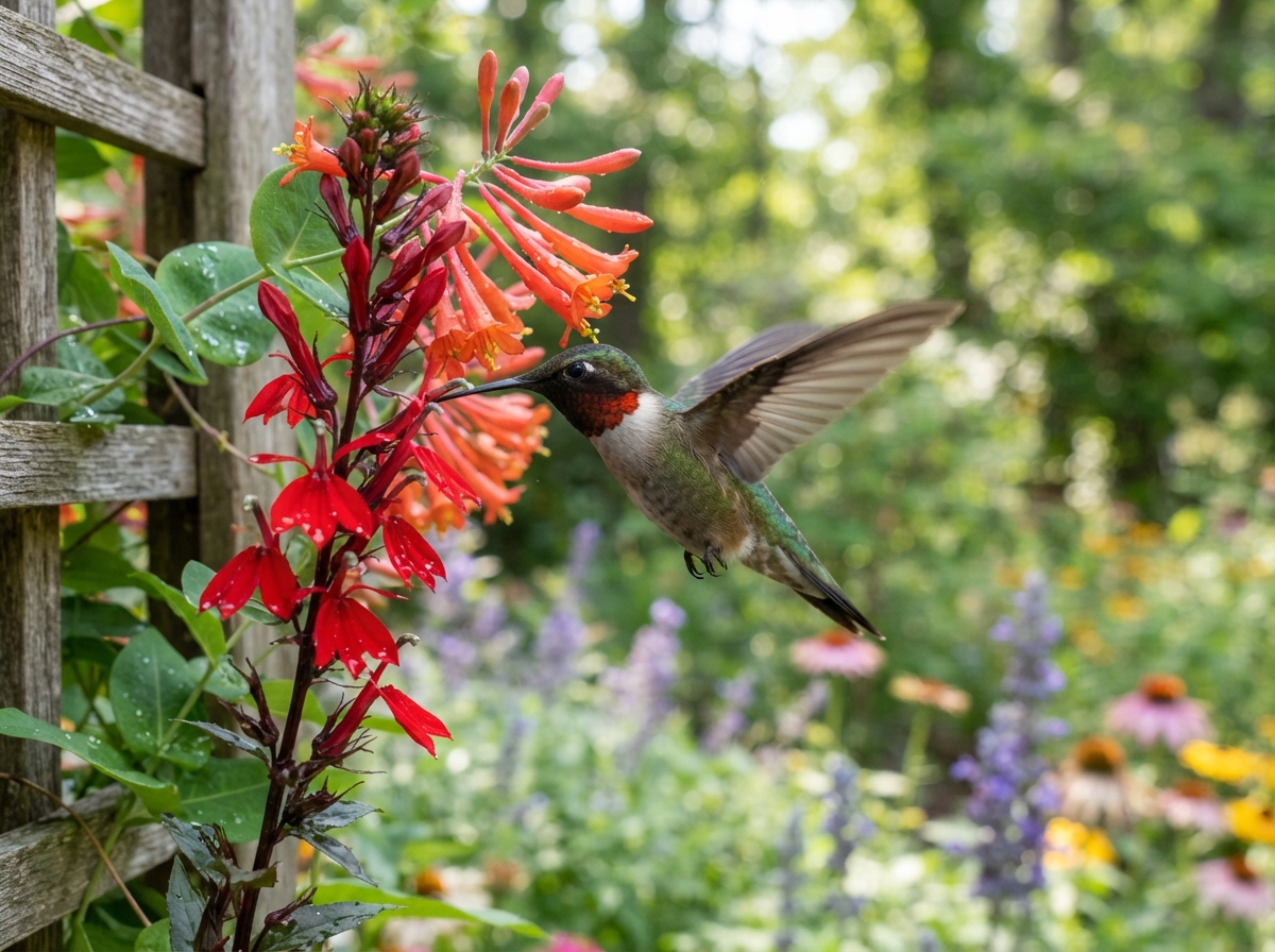 Creating a Hummingbird Haven with Georgia Native Plants