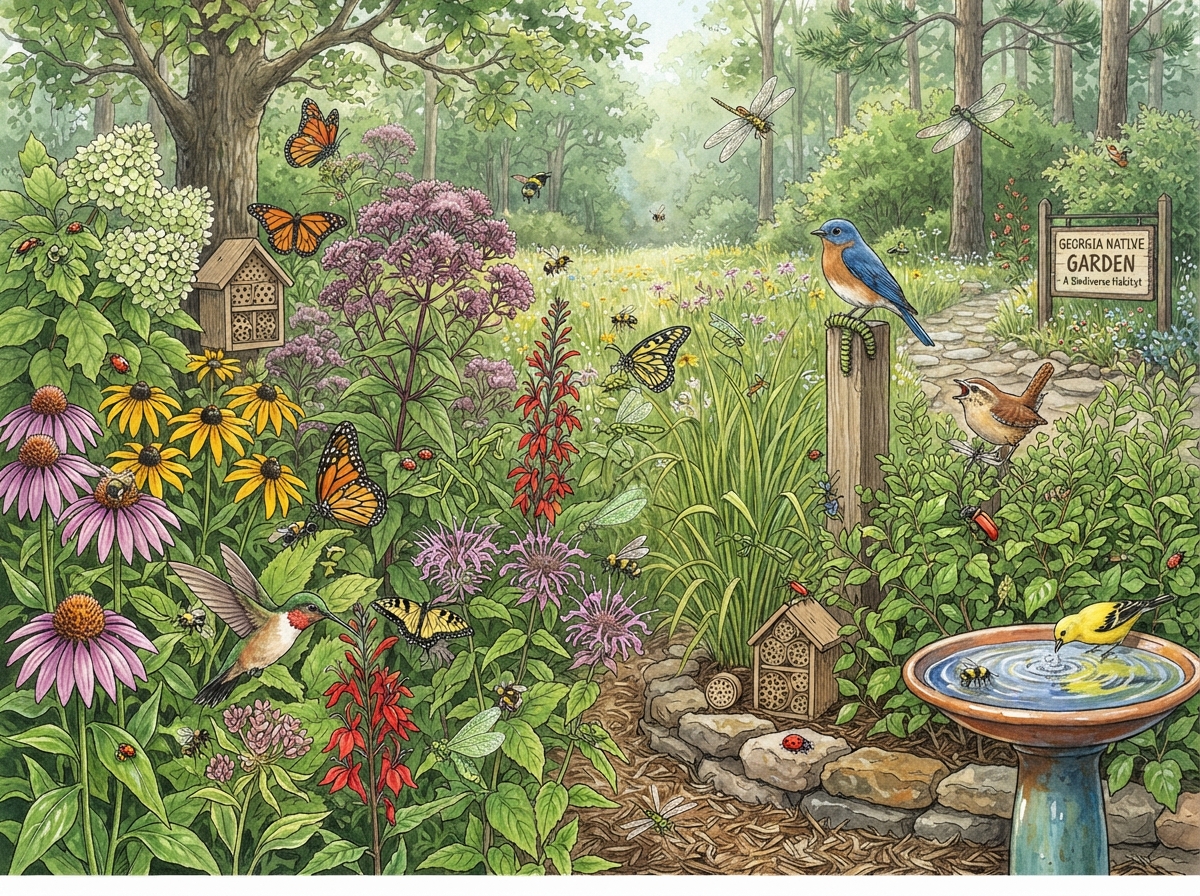 Backyard Biodiversity: Building a Living Ecosystem in Northeast Georgia