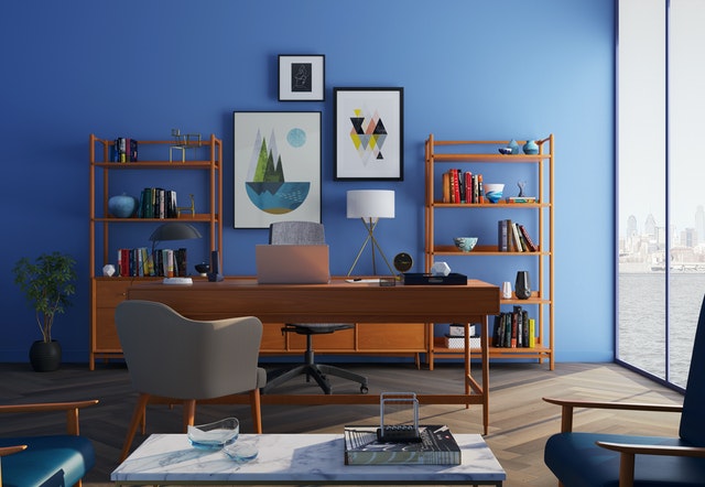 Elegant Master Bedroom & Home Office