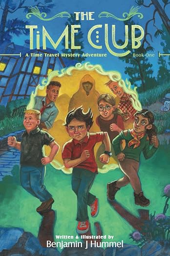 The Time Club Multiverse book cover by Benjamin J Hummel