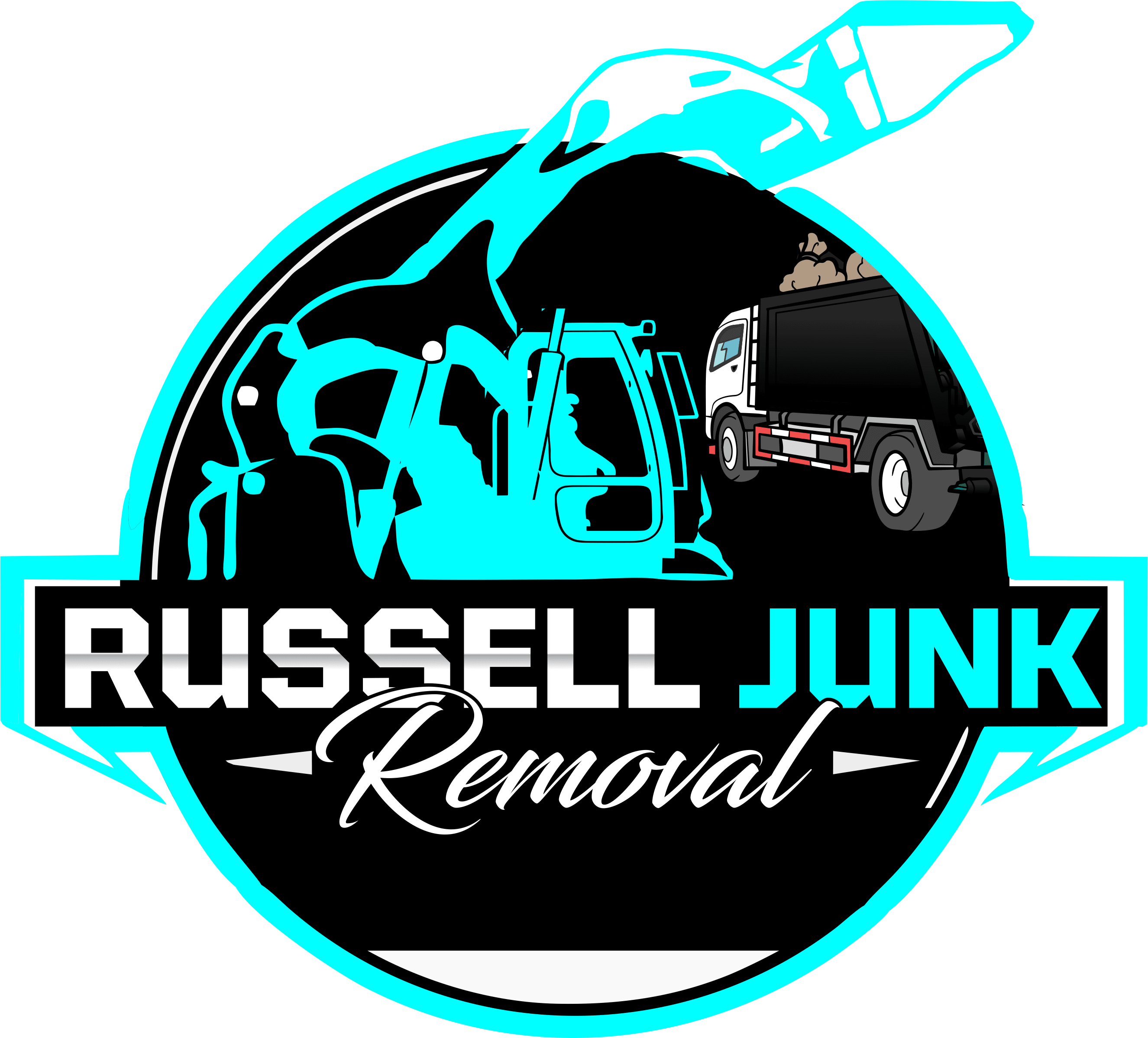 Russell Junk Removal Logo