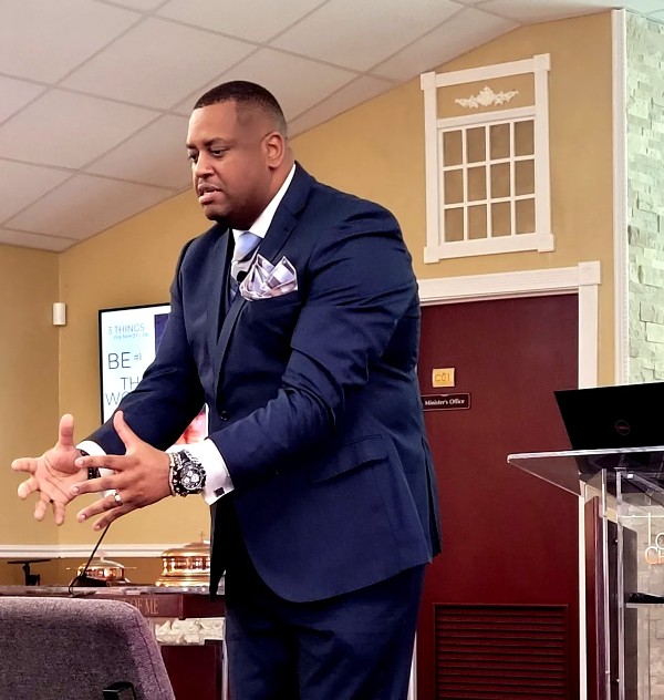 Minister Preaching