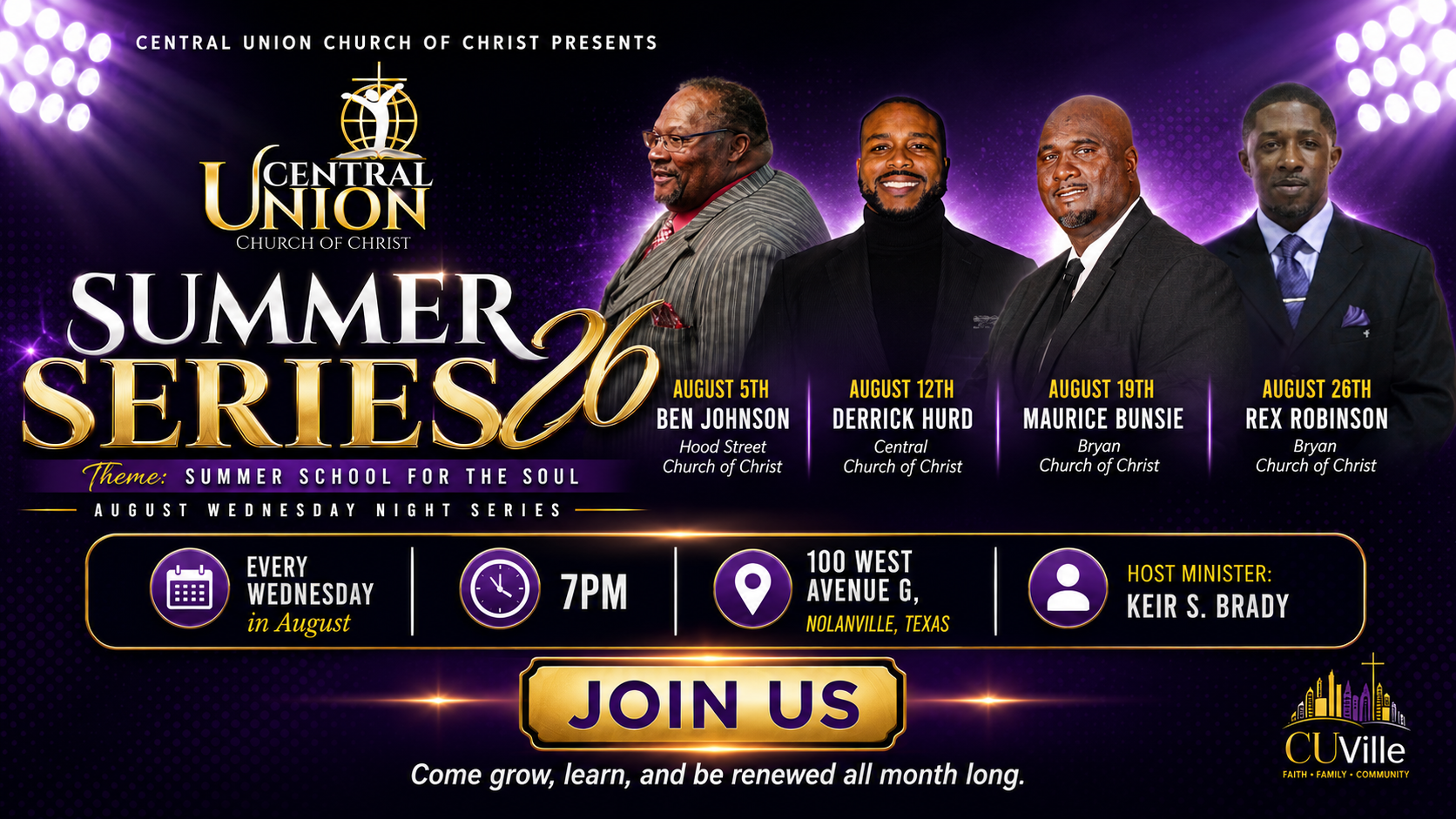 Summer Series 26 - Summer School for the Soul