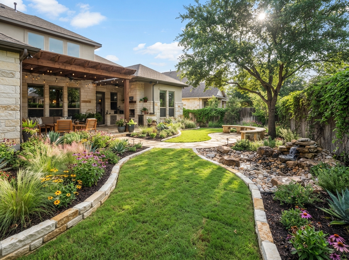 Custom Landscaping & Design in Prosper and Howe Texas — Cruz Landscape & Lawn Management