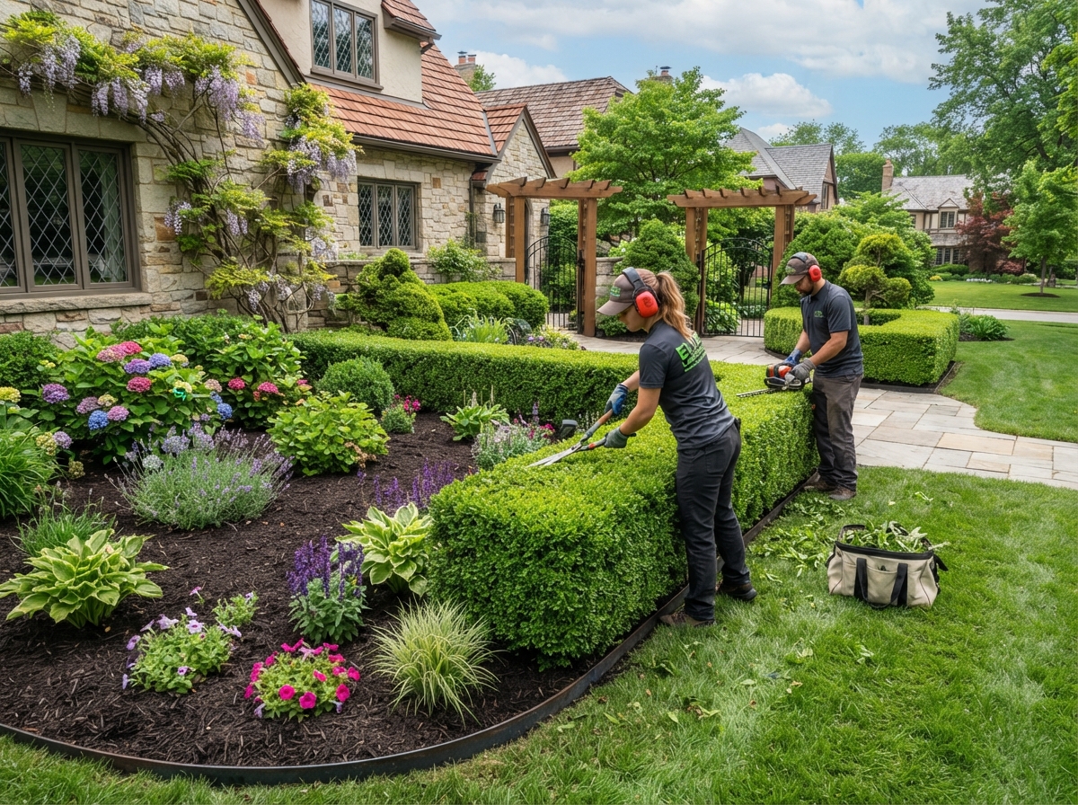 Bush & Bed Maintenance in Prosper and Howe Texas — Cruz Landscape & Lawn Management