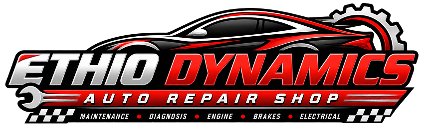Ethio Dynamics Auto Repair Shop Logo
