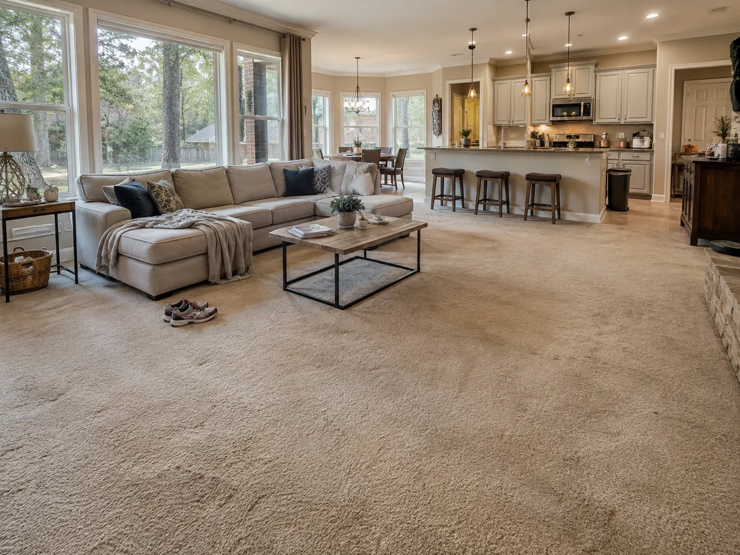 Living Room Transformation Before