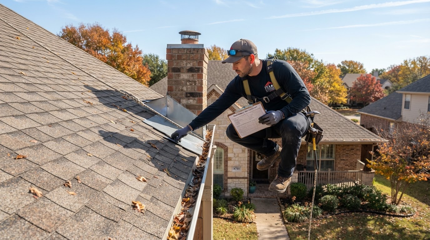 Seasonal roof maintenance checklist for DFW homeowners