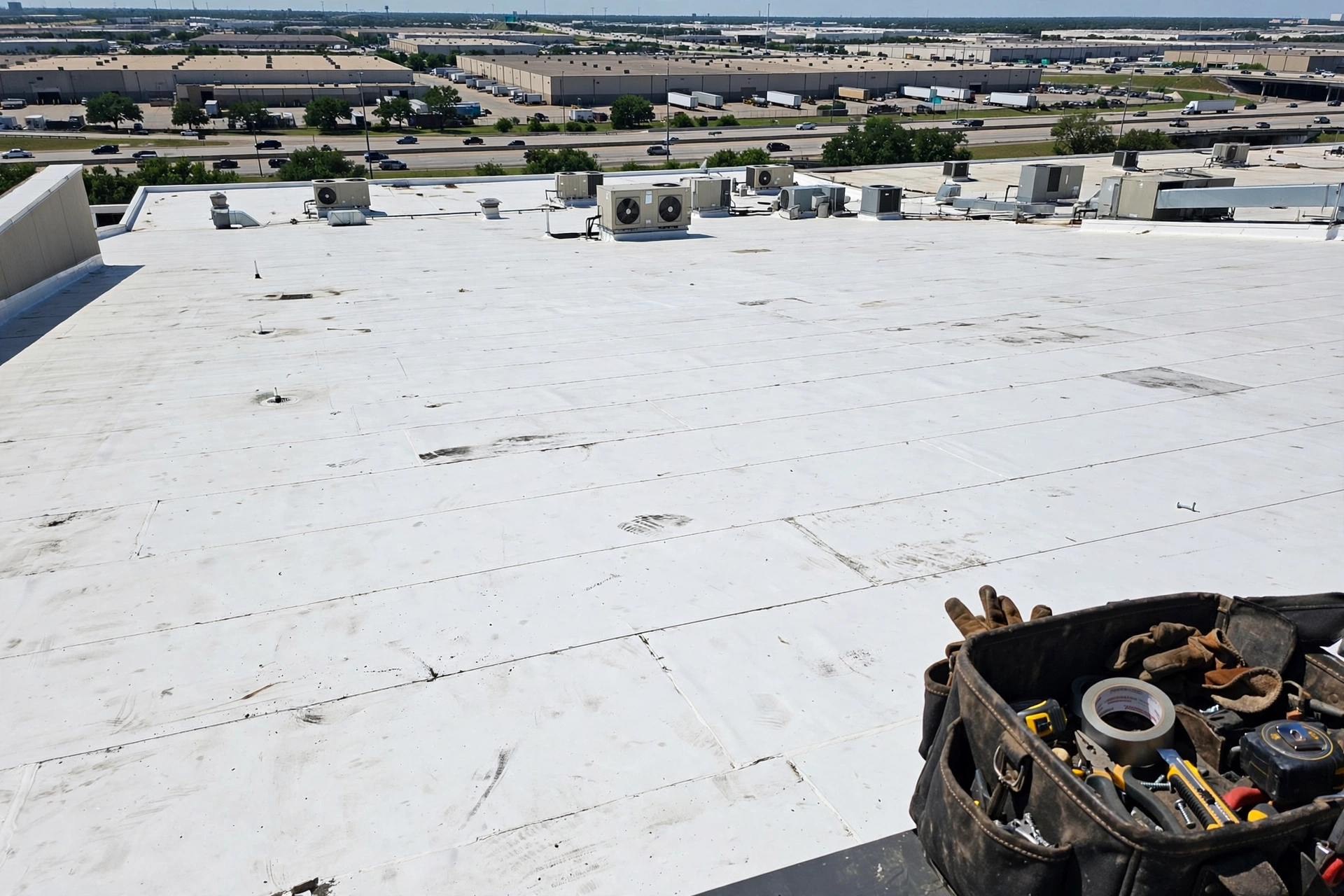 Commercial Flat Roofing Options for DFW Businesses: TPO vs. EPDM vs. Modified Bitumen