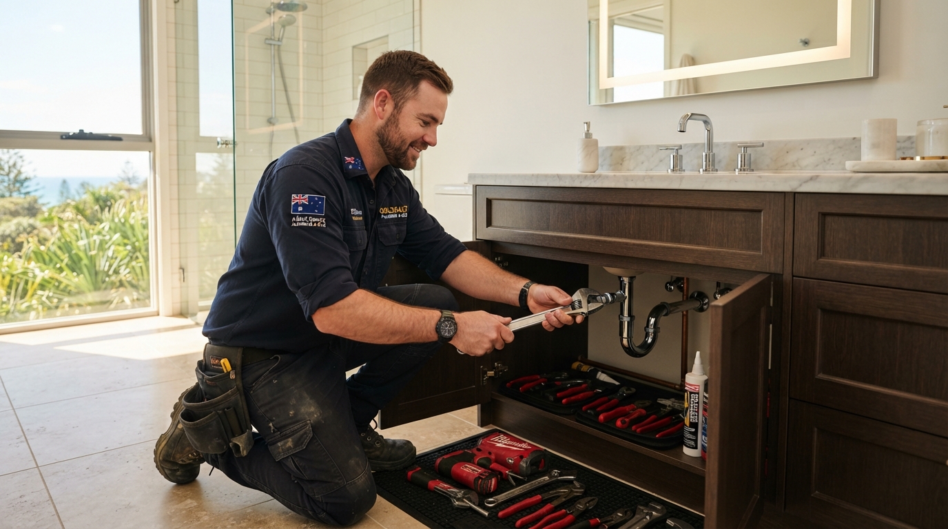 Professional Gold Coast Plumber Technician