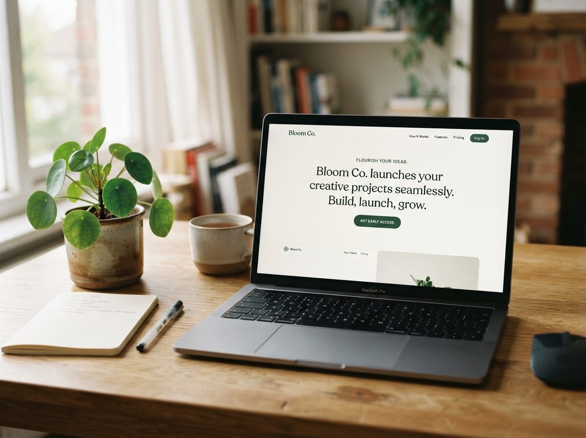 A focused landing page built to convert visitors into action