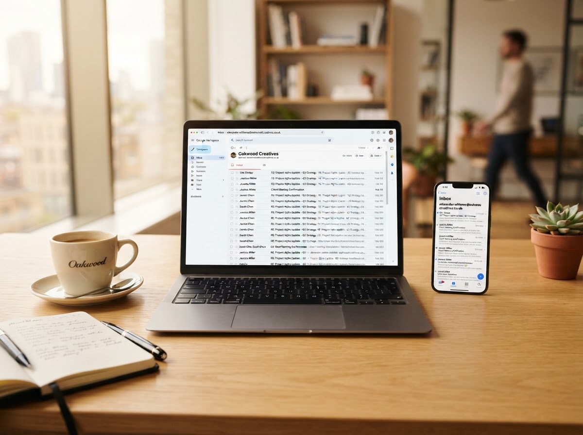Professional business email address built on your own domain