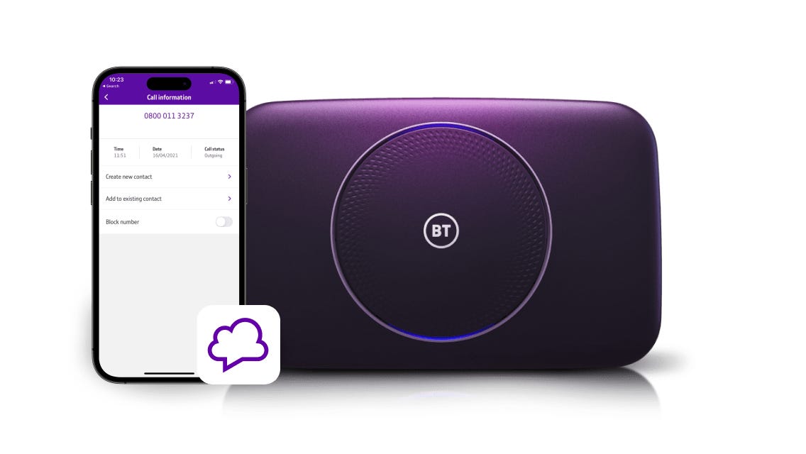 BT Business Smart Hub and mobile app included with Essential Broadband