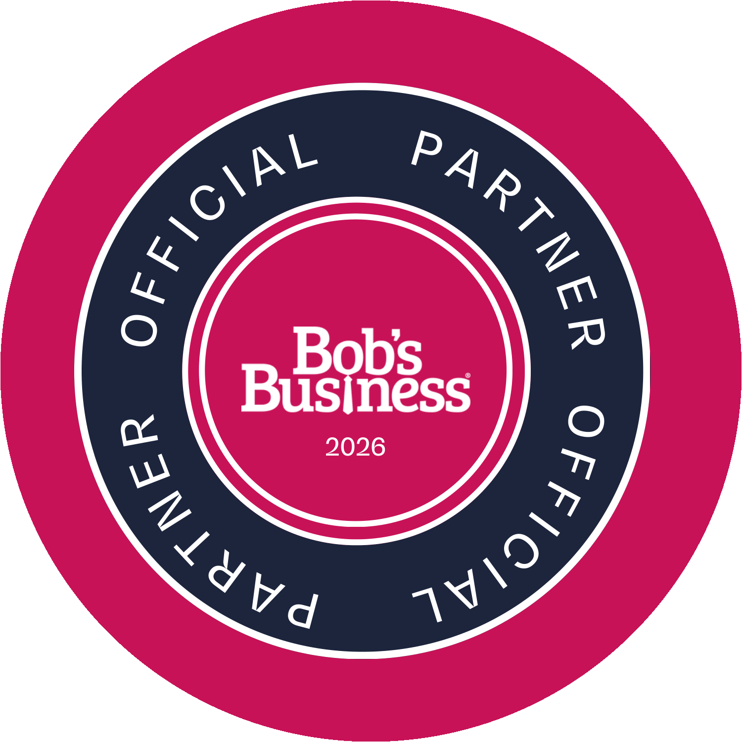 Bob's Business Official Partner 2026 Badge