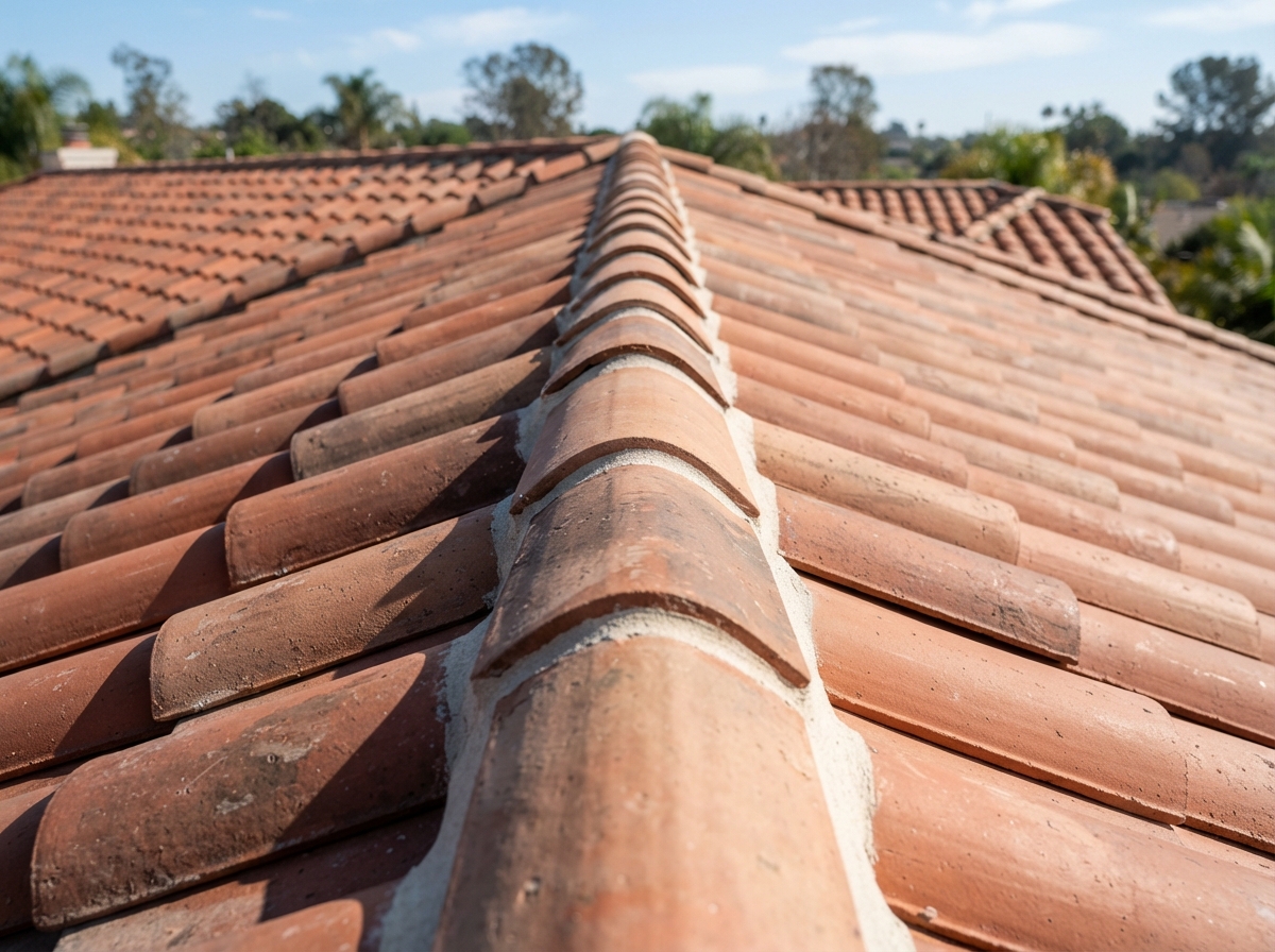 Tile Ridge Cap Detail